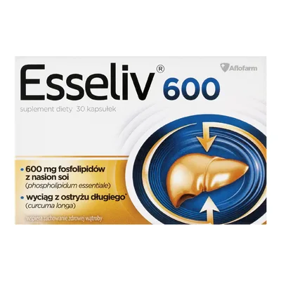 Esseliv 600 Zdrowa Wątroba 30 Sztuk