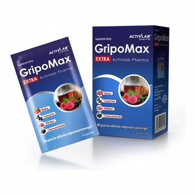 GripoMax Extra Bez Hibiskus 10 Saszetek