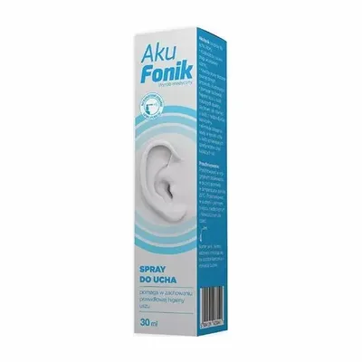 AkuFonik Spray Do Higieny Uszu 30 ml