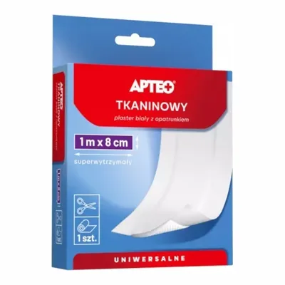 PLASTER APTEO TKAN.CIELISTY 1M*8CM