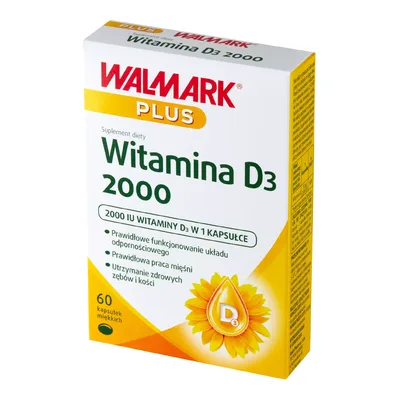 Witamina D3 Forte 2000j.m Walmark 60 Kapsułek