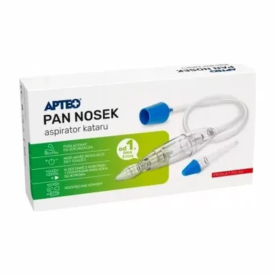 Aspirator Kataru Podłączany Do Odkurzacza Pan Nosek Apteo 1 Sztuka