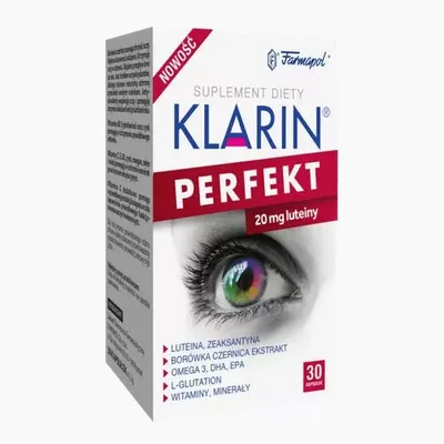 Klarin Perfekt Wsparcie Wzroku 30 Kapsułek