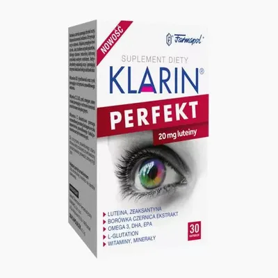 Klarin Perfekt Wsparcie Wzroku 30 Kapsułek