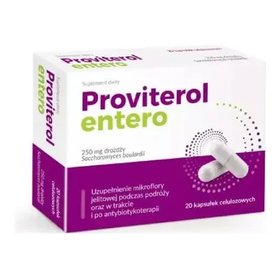 Proviterol Entero Probiotyk Jelita Odporność Salvum Lab 20 Kapsułek