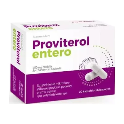 Proviterol Entero Probiotyk Jelita Odporność Salvum Lab 20 Kapsułek