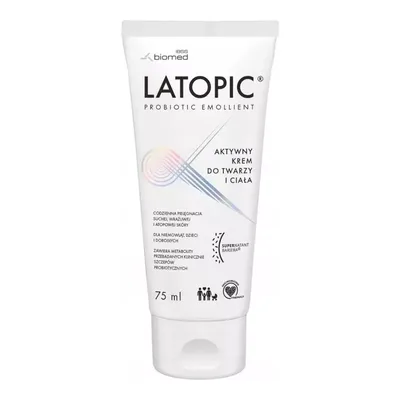 Latopic Krem Aktywny Do Twarzy Ciała 75ml