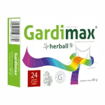 Gardimax Herball 24 Ziołowe Pastylki Na Gardło