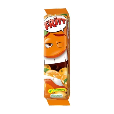Fritt Guma O Smaku Pomarańczowym Z Witaminą C 3 Sztuki