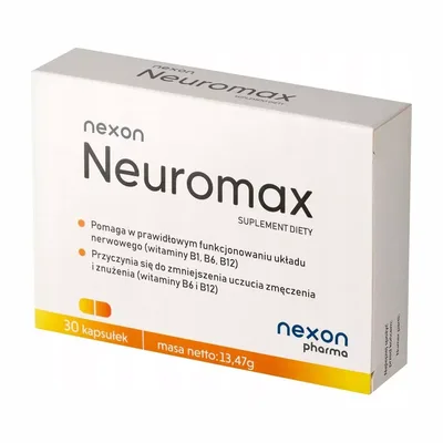 Neuromax Prawidłowe Działanie Układu Nerwowego Nexon 30 Kapsułek