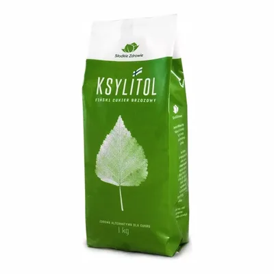 Ksylitol Fiński Cukier Brzozowy Naturalny Słodkie Zdrowie 1kg
