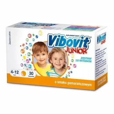 Vibovit Junior O Smaku Pomarańczowym 44 Saszetki