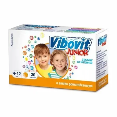 Vibovit Junior O Smaku Pomarańczowym 44 Saszetki