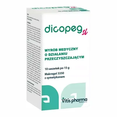 Dicopeg Si Na Zaparcia Proszek 10 Saszetek