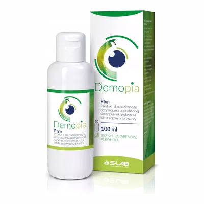 Demopia Płyn Do Oczyszczania Powiek 100ml