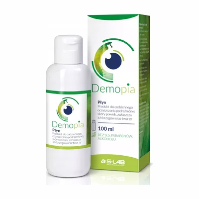 Demopia Płyn Do Oczyszczania Powiek 100ml