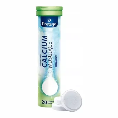 Protego Calcium Musujące tabl.mus. 20tabl.