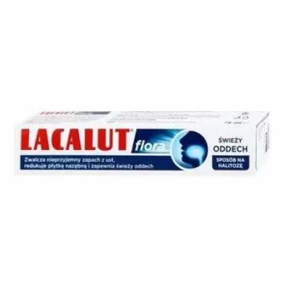 Lacalut Flora Pasta Do Zębów Zapewniająca Świeży Oddech 75ml