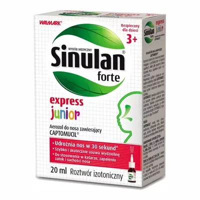 Sinulan Express Forte Junior Aerozol Do Nosa 15 ml