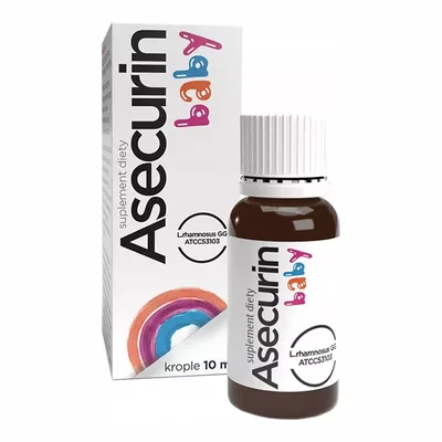 Asecurin Baby Probiotyczne Krople Dla Najmłodszych 10 ml