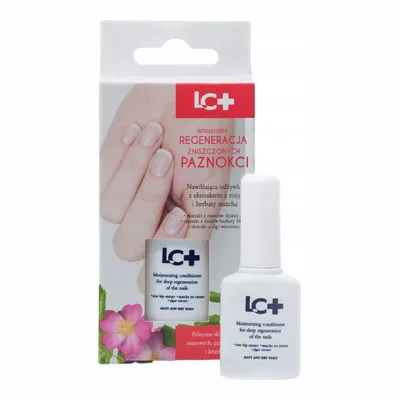 LC+ Odżywka Do Paznokci Z Ekstraktem Z Róży I Herbaty Matcha Nawilża 11ml