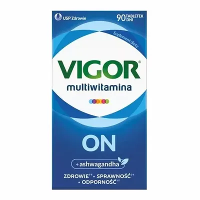 VIGOR Multiwitamina ON Witaminy I Minerały Dla Mężczyzn 90 Tabletek