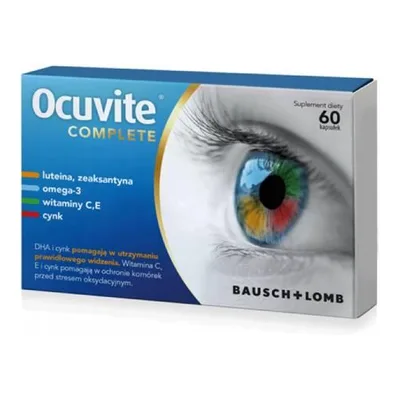 Ocuvite Complete Wsparcie Prawidłowego Widzenia 60 Kapsułek