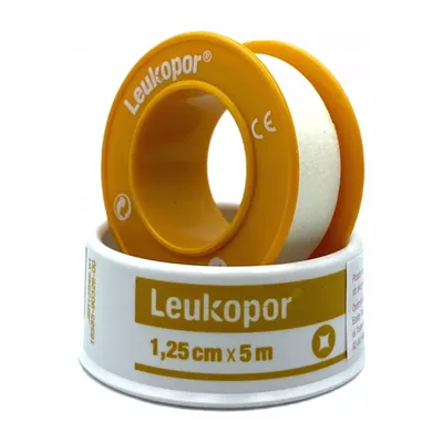 Plaster Leukopor Przylepiec 1.25cm x 5m