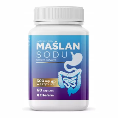 Maślan Sodu 300mg 60 Kapsułek