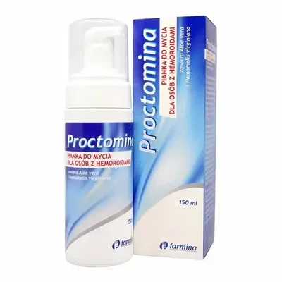 Proctomina Pianka Do Mycia Dla Osób Z Hemoroidami 150ml