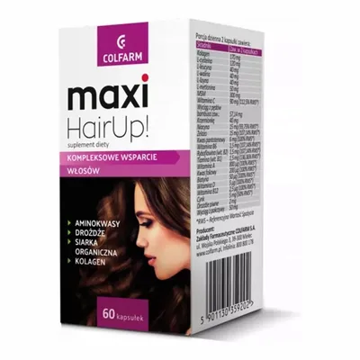 MAXI HAIRUP! 60 KAPS.
