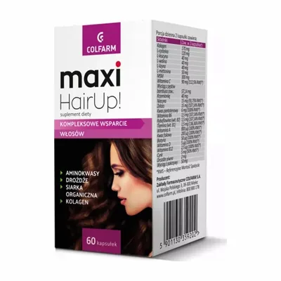 MAXI HAIRUP! 60 KAPS.