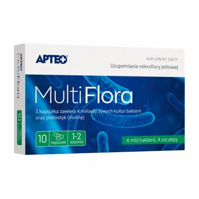 Multi Flora Probiotyki 10 Kapsułek
