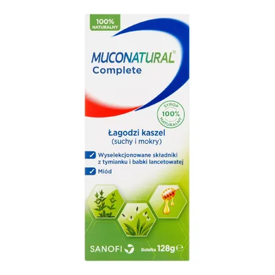 Muconatural Complete syrop żel. 128 g