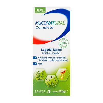 Muconatural Complete syrop żel. 128 g