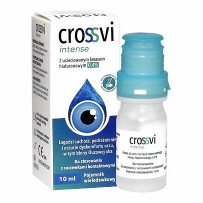 Crossvi Intense Krople Do Oczu 10ml