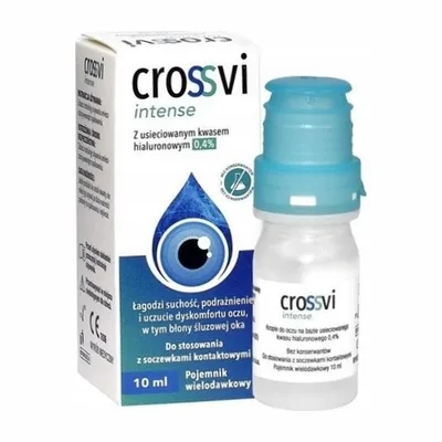 Crossvi Intense Krople Do Oczu 10ml