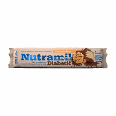 Baton Białkowy Nutramil Complex Diabetic Ciasteczkowy 60g