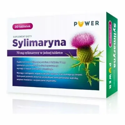 Sylimaryna Puwer 70mg Na Wątrobę 30 Tabletek