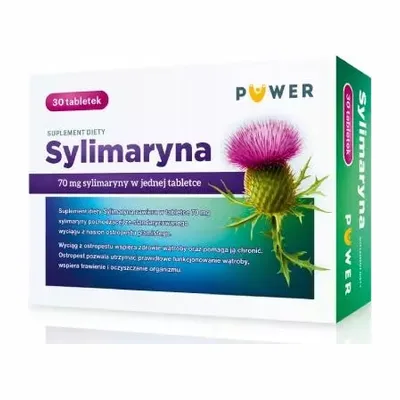 Sylimaryna Puwer 70mg Na Wątrobę 30 Tabletek