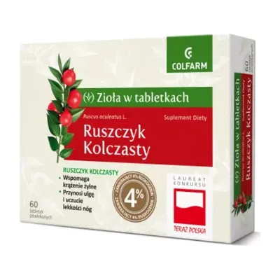 Ruszczyk Kolczasty Colfarm 60 Tabletek