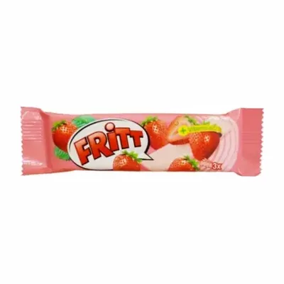Fritt Guma O Smaku Truskawkowym Z Witaminą C 3 Sztuki