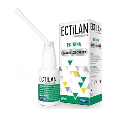 Ectilan Spray Do Gardła Infekcje Wirusowe I Bakteryjne 20ml