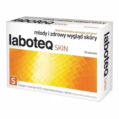 Laboteq Skin Wspiera Zdrową Kondycję Skóry 30 Tabletek