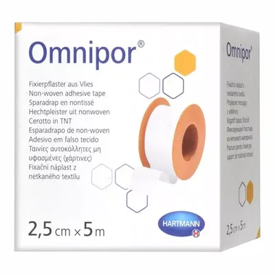 Przylepiec Cielisty Hartmann Omnipor 2.5cm x 5m 1 Sztuka