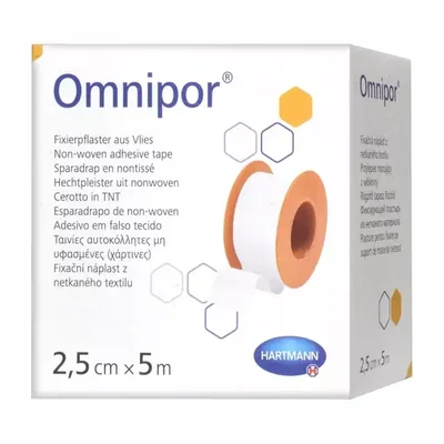 Przylepiec Cielisty Hartmann Omnipor 2.5cm x 5m 1 Sztuka
