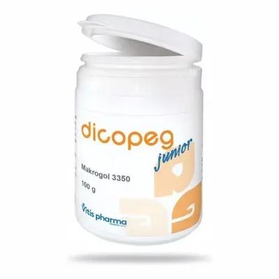 Dicopeg Junior Zaparcia Zaburzona Praca Jelit Zatwardzenie Proszek 100 g