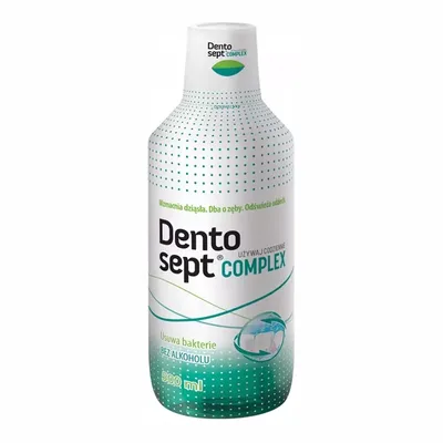 Dentosept Complex Płyn Do Płukania Jamy Ustnej Wzmacnia Dziąsła 500 ml