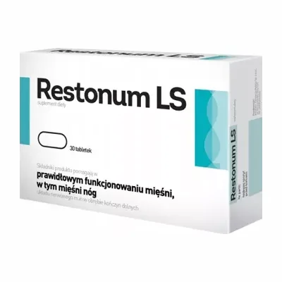 Restonum LS Prawidłowa Praca Mięśni 30 Tabletek
