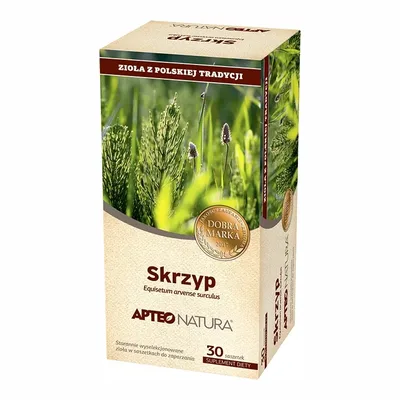 Skrzyp Apteo Herbatka Włosy Skóra Paznokcie 1.5g 30 Saszetek